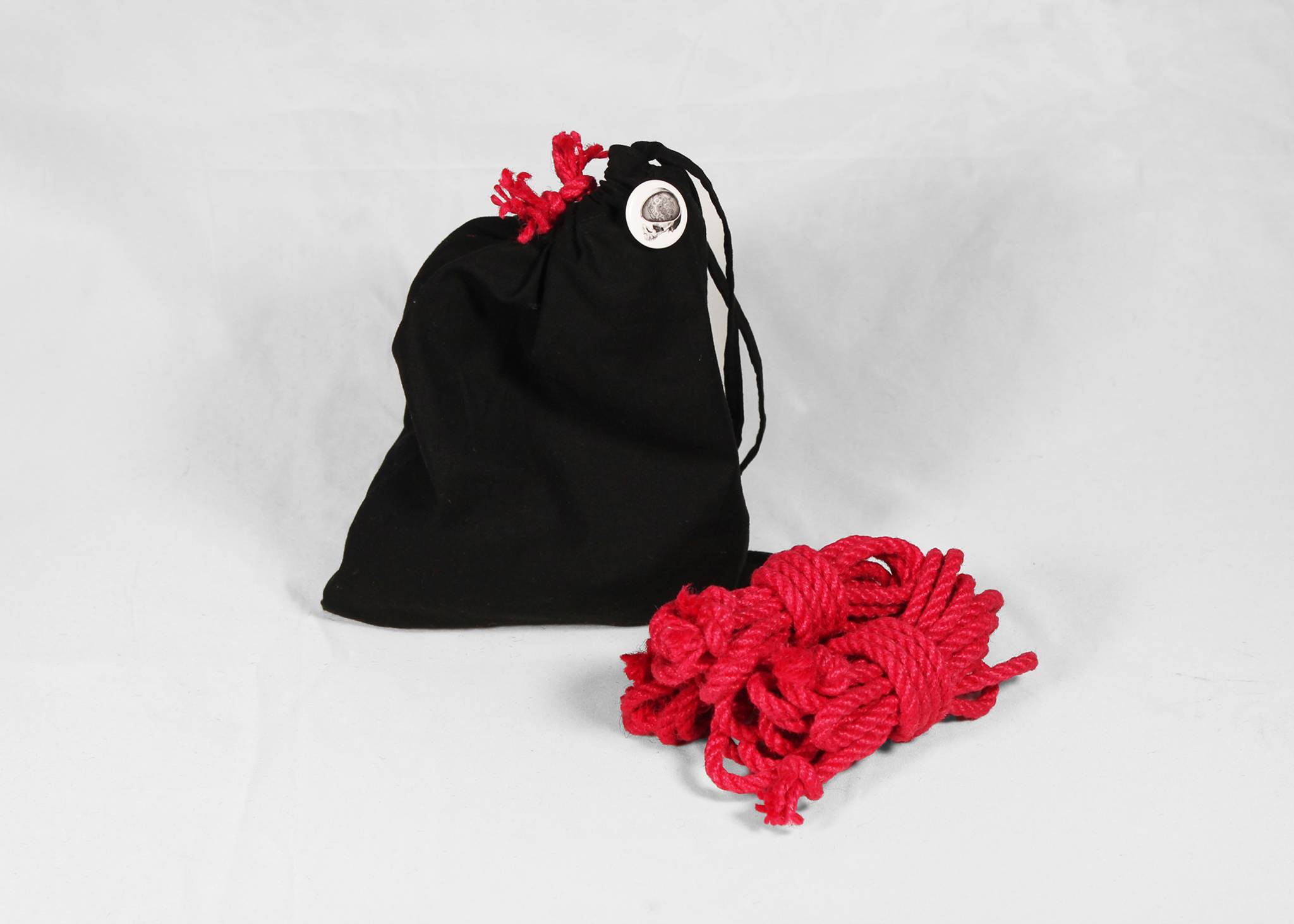 Bag O' Bits • short jute ropes for finishing ties