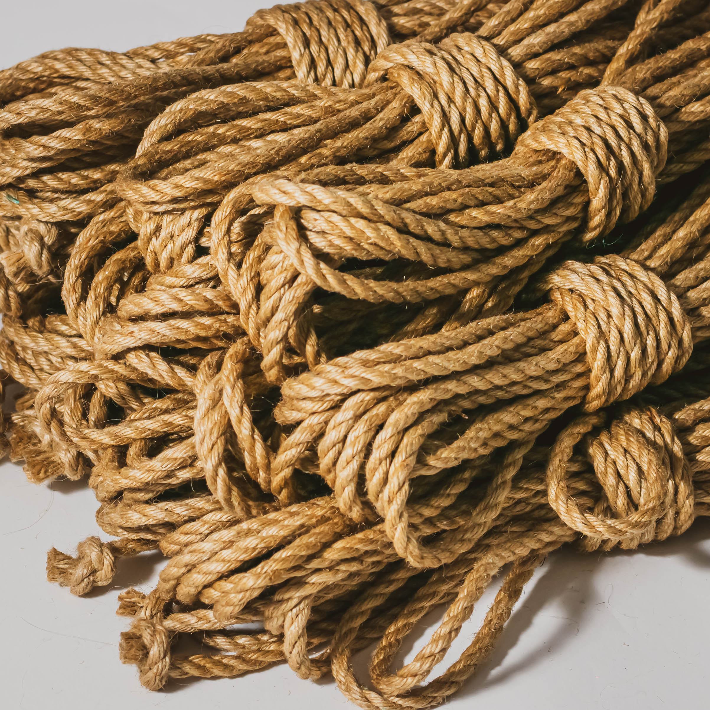 Treated Rope 6mm Jute Rope Anatomie Rope Shop